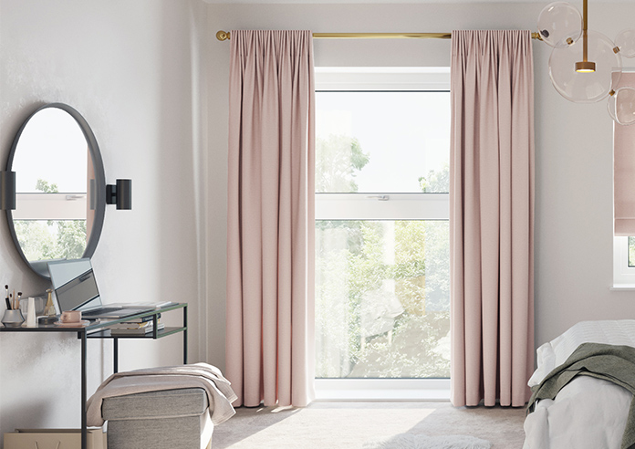 Oslo, Baby Pink - Made to Measure Curtains - Image 3